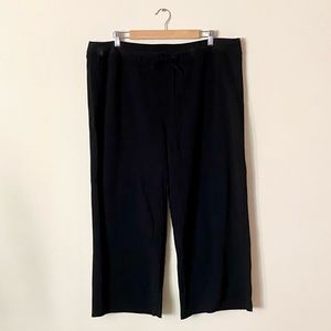Sonoma Goods for Life Black Drawstring Lounge Pants